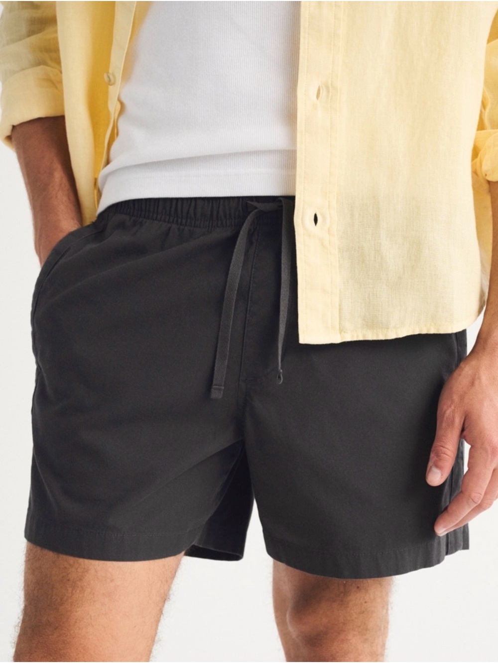 Abercrombie & Fitch Poplin Pull-On Shorts